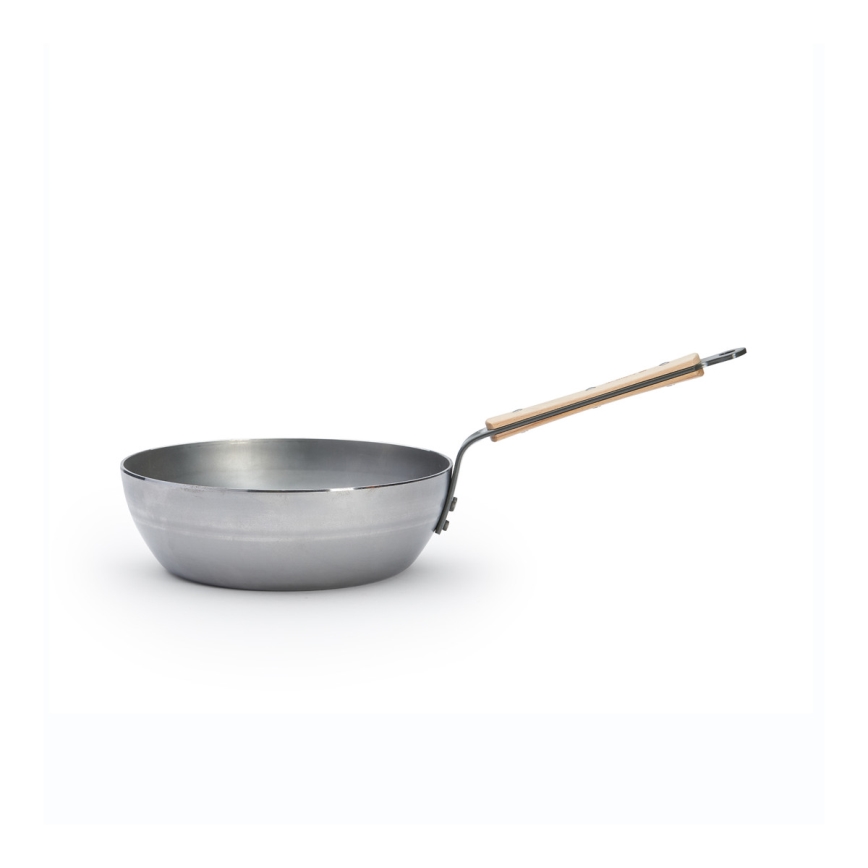De Buyer 5714.24 - MINERAL B BOIS mély serpenyő 24 cm