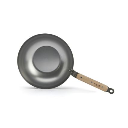 De Buyer 5717.28 - Wokserpenyő MINERAL B BOIS 28 cm