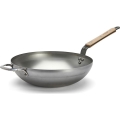 De Buyer 5717.32 - MINERAL B BOIS 32 cm wok serpenyő