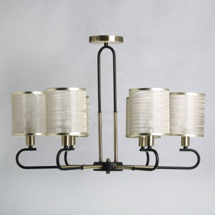 De Markt 667012106 - Csillár CONRAD 6xE14/40W/230V arany