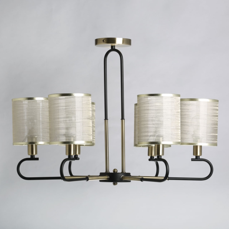 De Markt 667012106 - Csillár CONRAD 6xE14/40W/230V arany