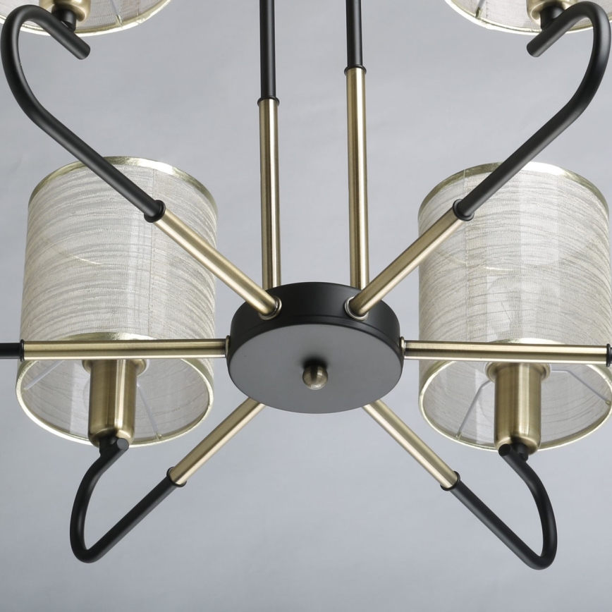 De Markt 667012106 - Csillár CONRAD 6xE14/40W/230V arany