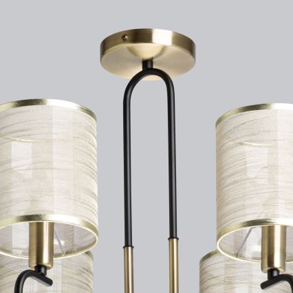 De Markt 667012106 - Csillár CONRAD 6xE14/40W/230V arany