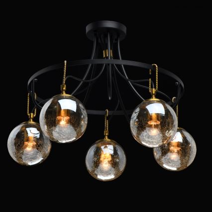 De Markt - Csillár HAMBURG 5xE27/40W/230V