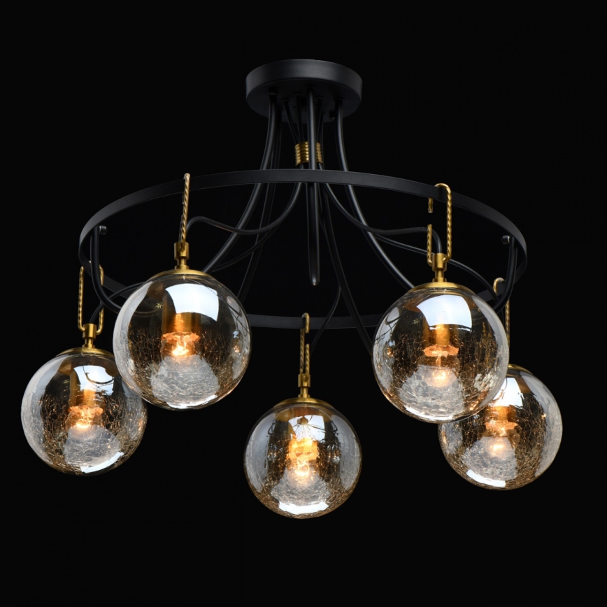 De Markt - Csillár HAMBURG 5xE27/40W/230V