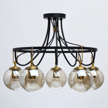 De Markt - Csillár HAMBURG 5xE27/40W/230V