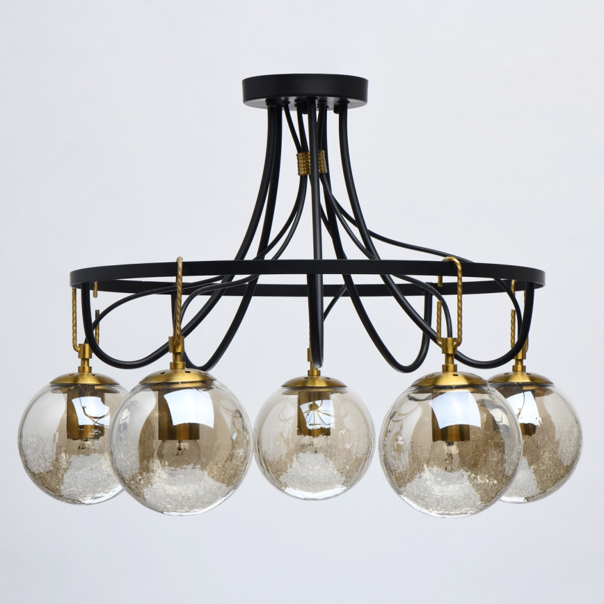 De Markt - Csillár HAMBURG 5xE27/40W/230V