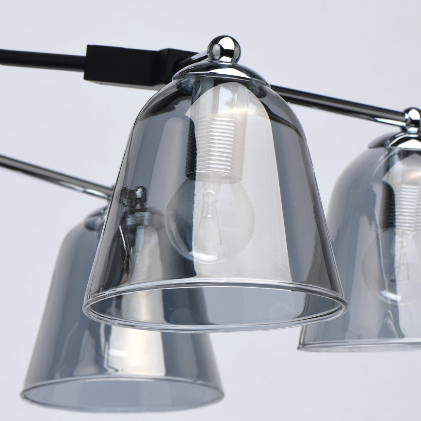 De Markt - Csillár rúdon MEGAPOLIS 8xE14/40W/230V