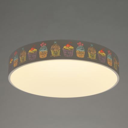 De Markt - LED Gyerek mennyezeti lámpa HI-TECH 1xLED/50W/230V + távirányító