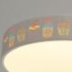 De Markt - LED Szabályozható gyerek mennyezeti lámpa HI-TECH 1xLED/50W/230V + távirányító