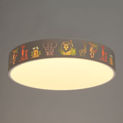 De Markt - LED Gyerek mennyezeti lámpa HI-TECH 1xLED/50W/230V + távirányító