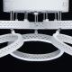 De Markt - LED Szabályozható mennyezeti lámpa AURICH LED/70W/230V