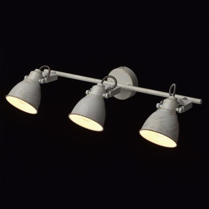 De Markt - Spotlámpa TECHNO 3xE14/40W/230V