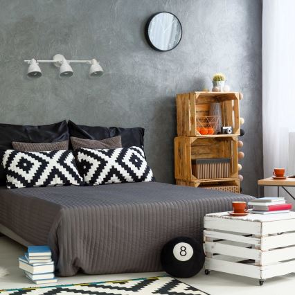 De Markt - Spotlámpa TECHNO 3xE14/40W/230V