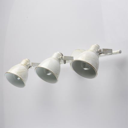 De Markt - Spotlámpa TECHNO 3xE14/40W/230V