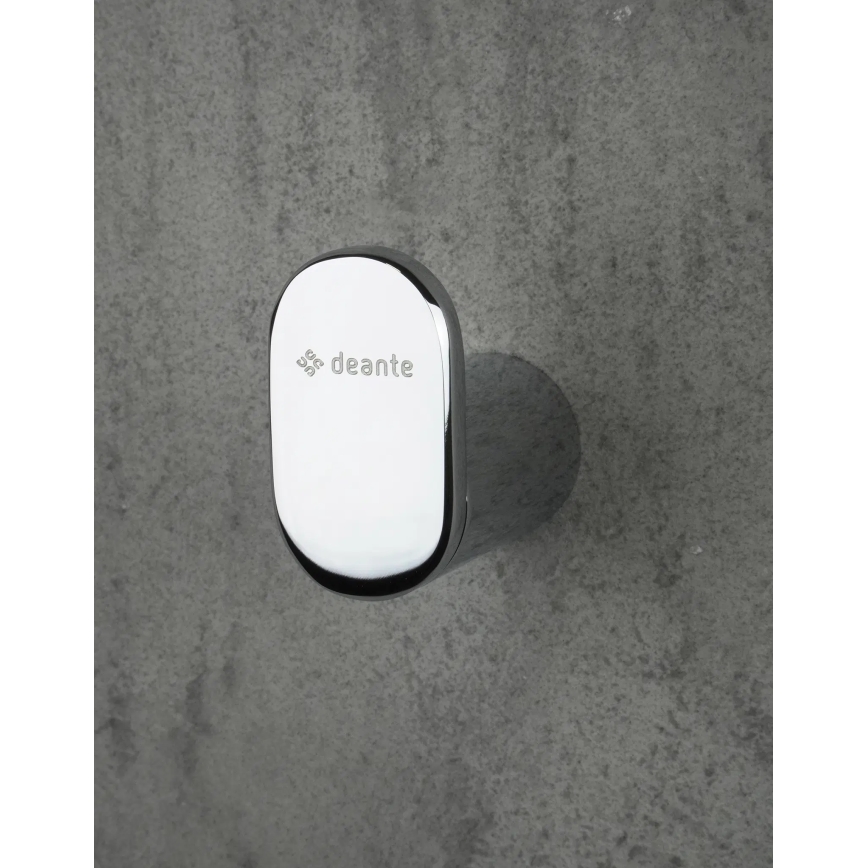 Deante ADR_0111 - ROUND fali kampó, fényes króm