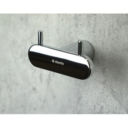 Deante ADR_0121 - ROUND fali akasztó, fényes króm