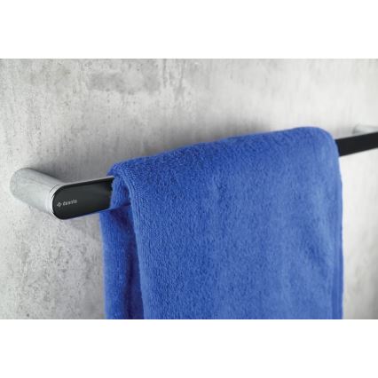 Deante ADR_0621 - ROUND falra szerelhető törölközőtartó 62,8 cm fényes króm