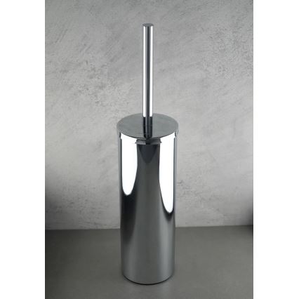 Deante ADR_0712 - Álló WC-kefe ROUND, fényes króm