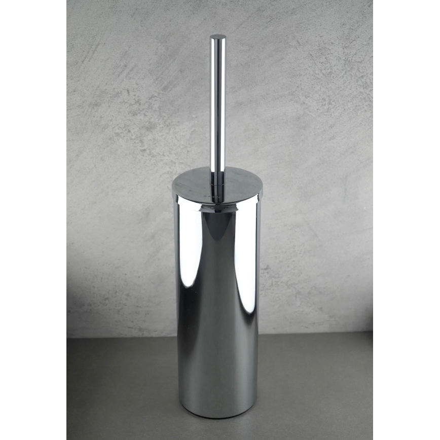 Deante ADR_0712 - Álló WC-kefe ROUND, fényes króm