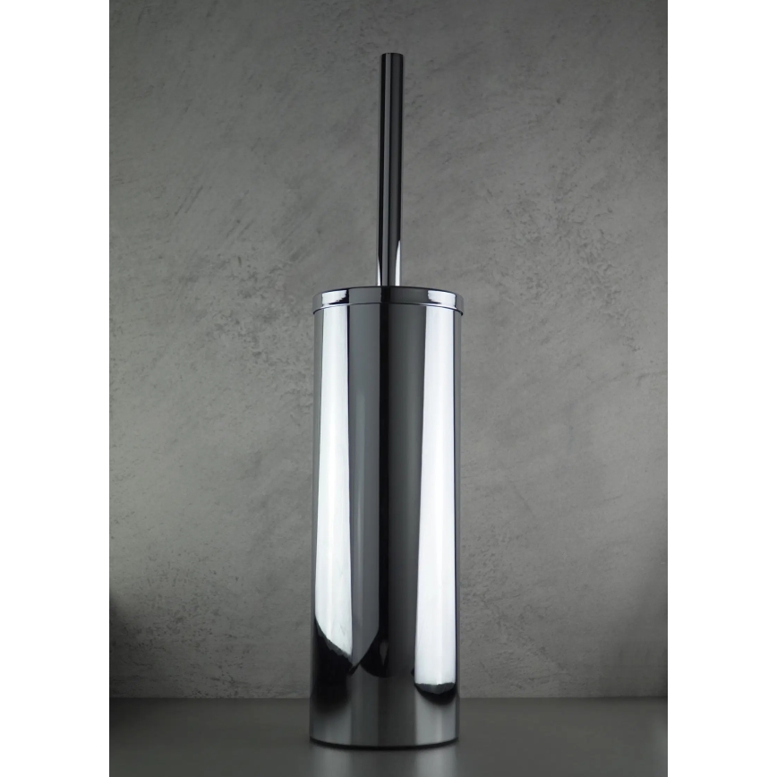 Deante ADR_0712 - Álló WC-kefe ROUND, fényes króm