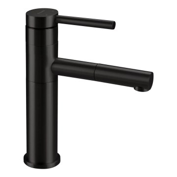 Deante BGE_N22M - ORA kihúzható zuhanyfejjel mosdócsaptelep, 22,9 cm, fekete