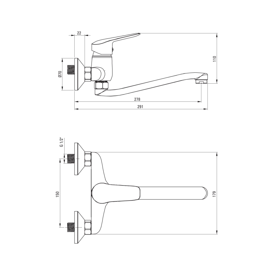Deante BMO_N80M - BORO fekete mosogatócsaptelep