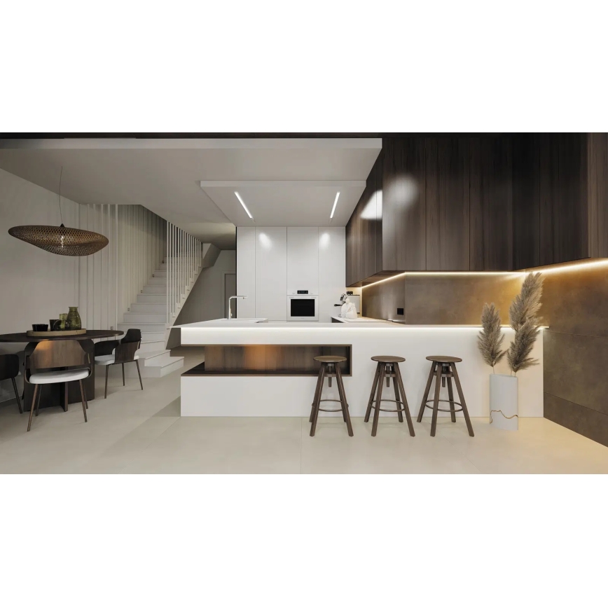 Deante BRE_075M - Mosogató csaptelep kihúzható zuhanyfejjel ERIDAN fényes króm