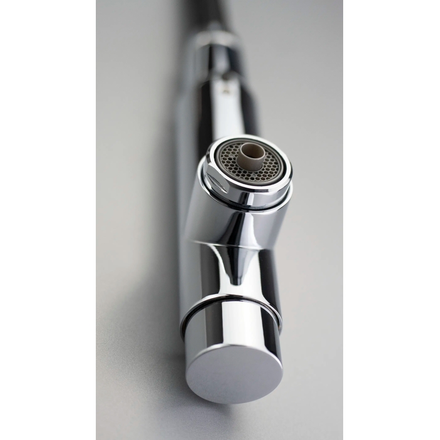 Deante BRE_075M - Mosogató csaptelep kihúzható zuhanyfejjel ERIDAN fényes króm