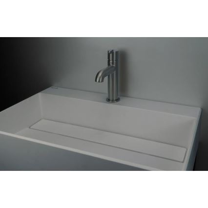 Deante CQR_SU6M - CORREO 40x60 cm-es gránit/metal szürke mosdó pultba szerelhető