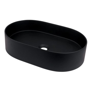 Deante CQS_NU6S - SILIA pultba építhető mosdó 35x55 cm gránit/fekete