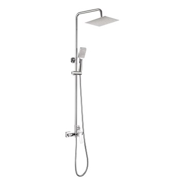 Deante NQL_04XM - BLUR csaptelepes zuhanyszett, fényes króm