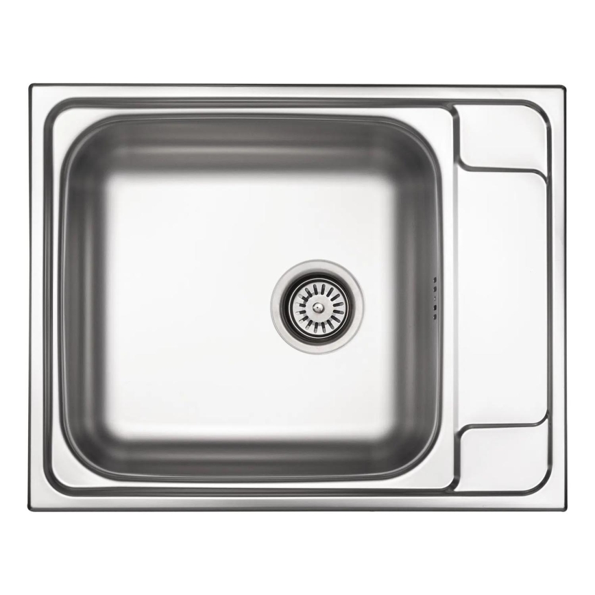 Deante ZEO_011B - Mosogató SOUL 50x63 cm szatén