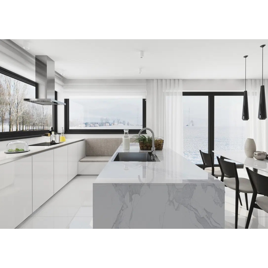 Deante ZPO_010B - Mosogató OLFATO 50,5x55 cm csiszolt acél