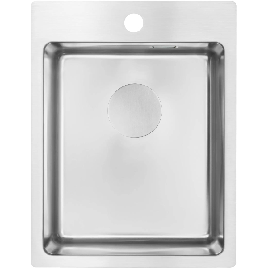 Deante ZPO_010E - Mosogató OLFATO 50,5x39 cm csiszolt acél