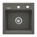 Deante ZQZ_T103 - ZORBA konyhai mosogató 44x44 cm gránit/antracit