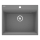 Deante ZRC_S10A - Konyhai mosogató CORIO 50x60 cm gránit/metál szürke