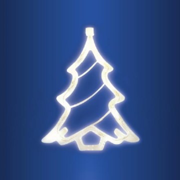 Dekoráció ablakba 8xLED/3xAA