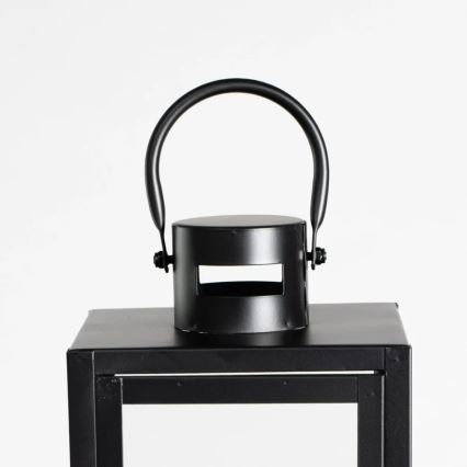 Dekoratív lámpás 38 cm fekete