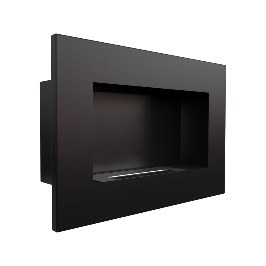 Kratki - Beépíthető BIO kandalló 40x60 cm 2kW fekete
