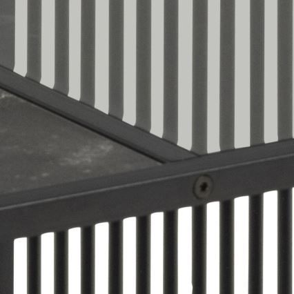 DEVIN dohányzóasztal, fekete