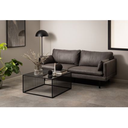 DEVIN dohányzóasztal fekete