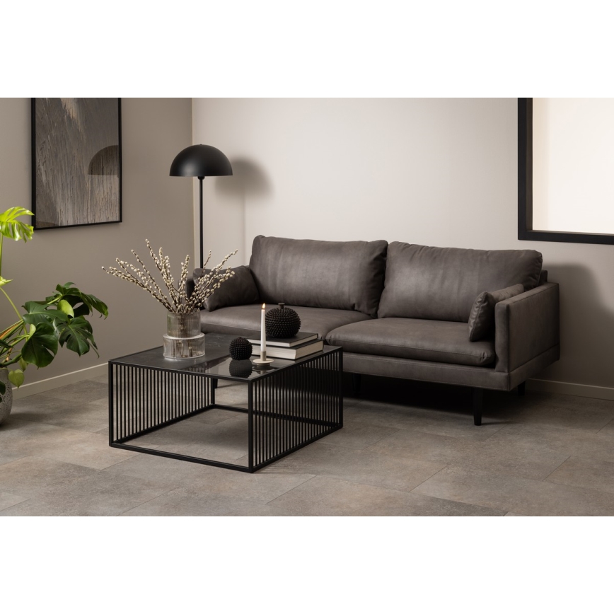 DEVIN dohányzóasztal fekete