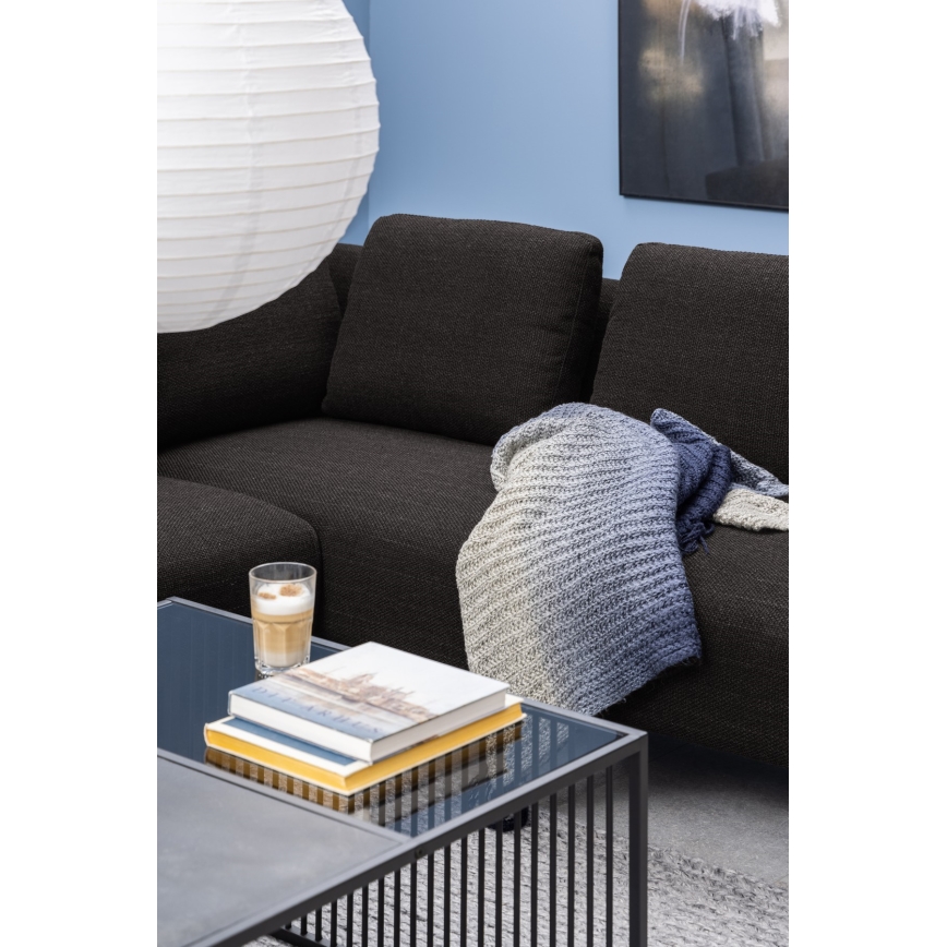 DEVIN dohányzóasztal fekete