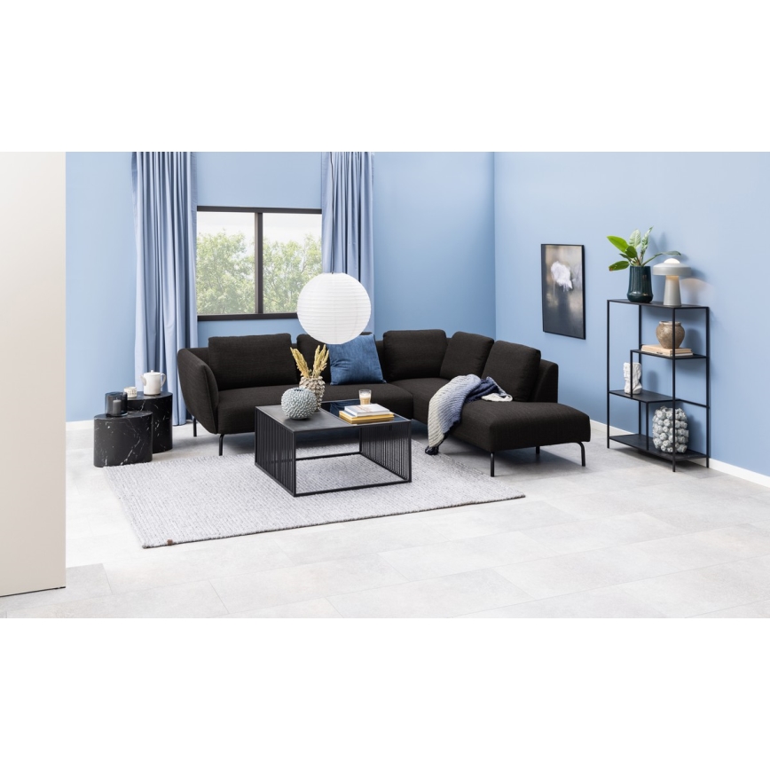 DEVIN dohányzóasztal fekete