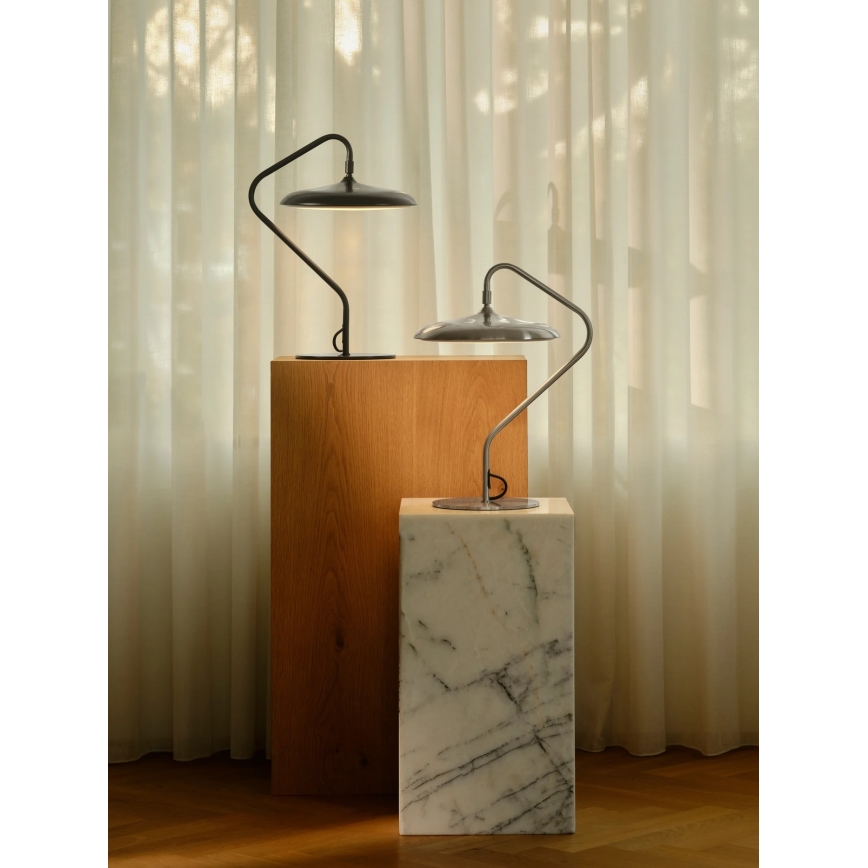 DFTP by Nordlux - ARTIST LED asztali lámpa, 15W/230V, rozsdamentes acél