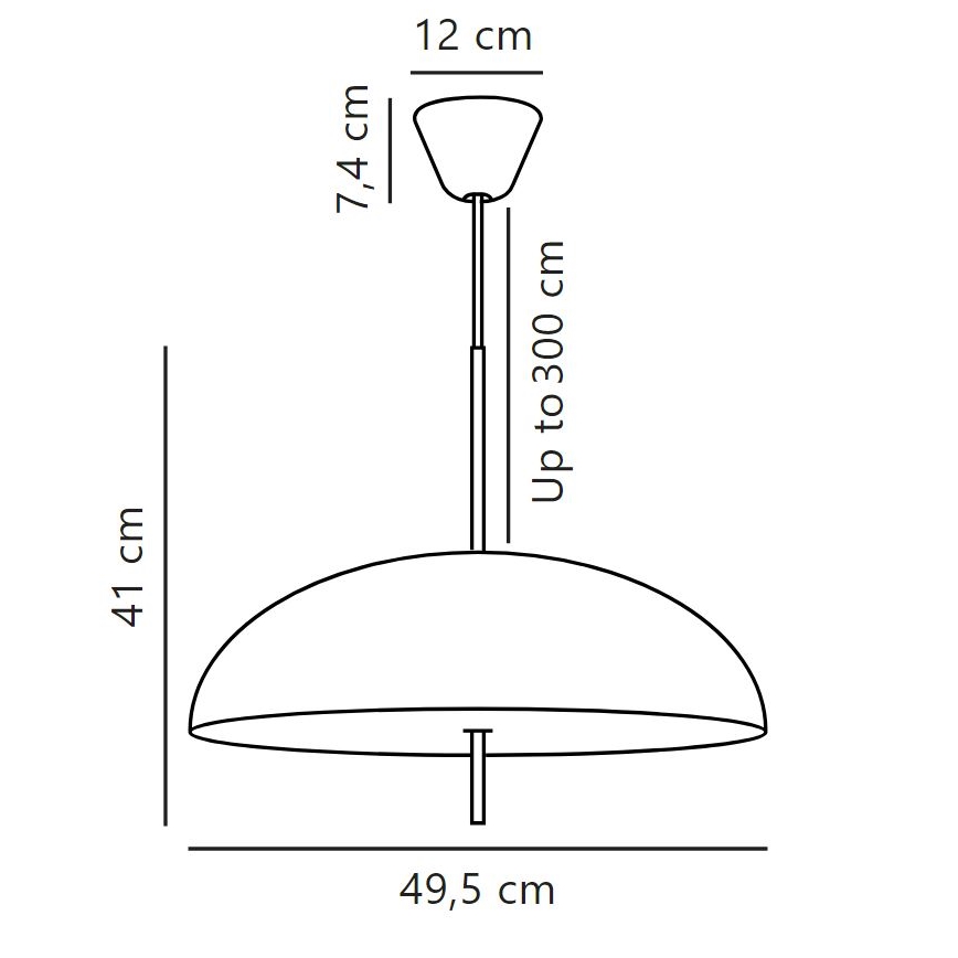 DFTP by Nordlux - Csillár zsinóron VERSALE 2xE27/15W/230V fekete