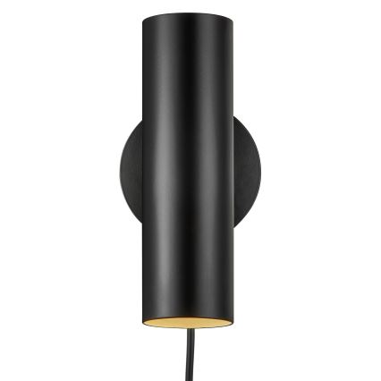DFTP by Nordlux - Fali spotlámpa MIB 1xGU10/8W/230V fekete
