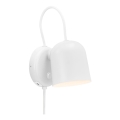 DFTP by Nordlux - Fali spotlámpa USB porttal ANGLE 1xGU10/25W/230V fehér