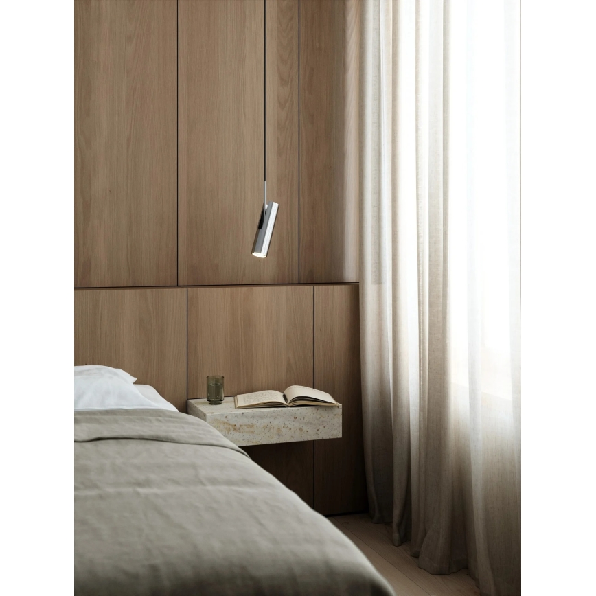 DFTP by Nordlux - Függeszték kábelen MIB 1xGU10/8W/230V fényes króm